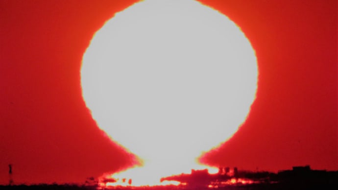01月19日の達磨夕日(フォトチャンネル)
