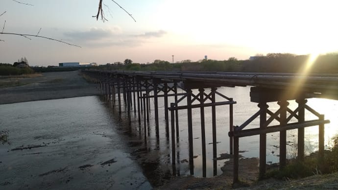 流れ橋(上津屋橋)
