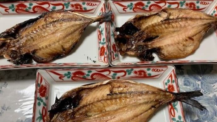 魚が美味しい・鰺の干物