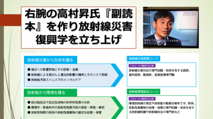 明日に向けて(2039)「核との共存」が「学問的体系」にされようとしている!ー山口研一郎氏の論稿から-3