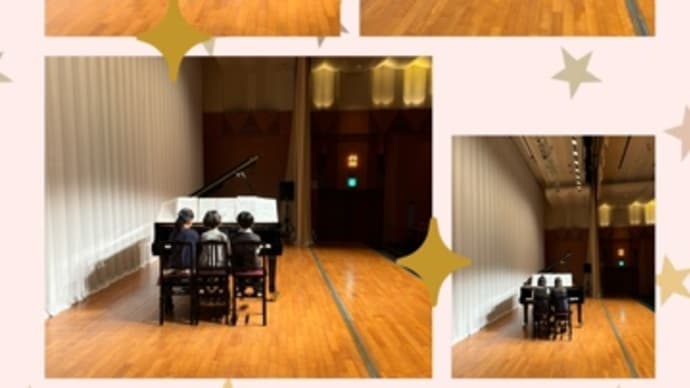 連弾発表会でした♫