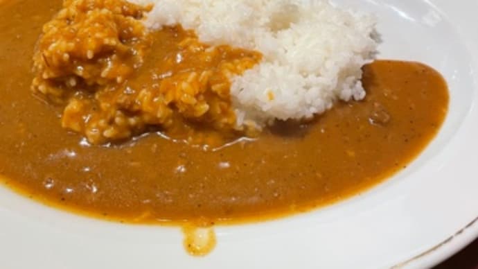 カレー辛かった