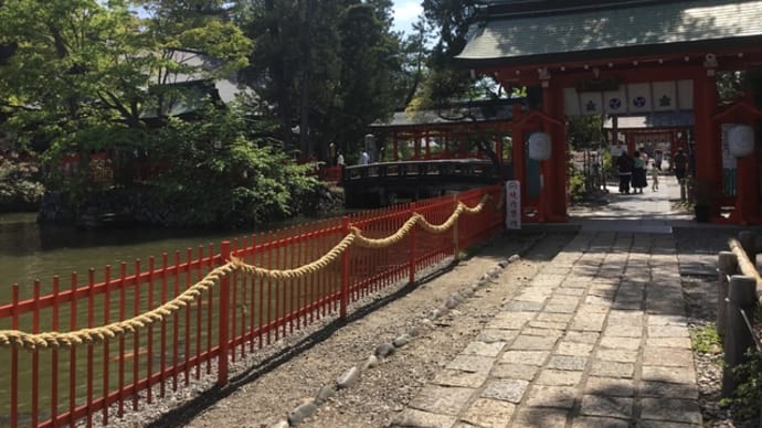 生島足島神社 日本の総鎮守 にご参拝する 荒御魂社 七つのたたえ