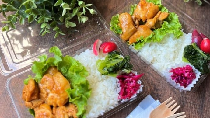 冷凍ストック名人で時短!タンドリーチキン弁当
