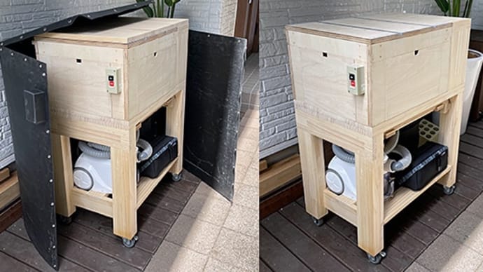 テーブルソー作業台カバー