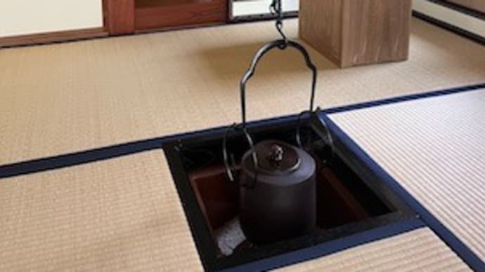月に1度の「お茶の稽古」も