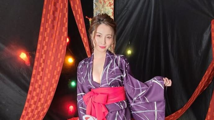 〔LaLaSweet撮影会〕美人社長・岩田亜矢那バースディ撮影会 第二部 竈門炭治郎の母?画像