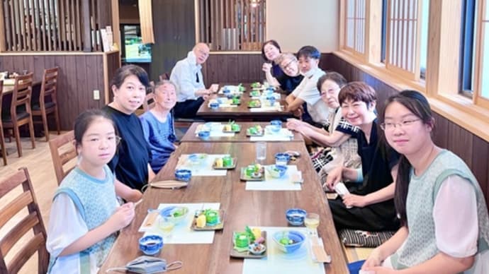 8/18 父の一周忌