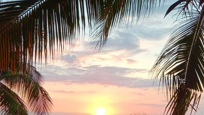 私が好きな町の世界3大夕日。