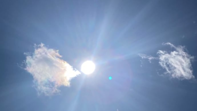 真夏日の後は