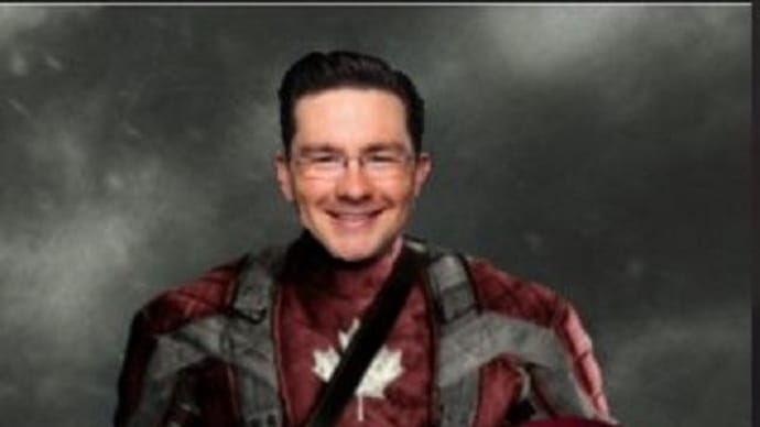Captain Canada Pierre Poilievre To Save The Day. 😀😂🤓😎😇😈🦸♂️❤️💜🖤💛🧡🇨🇦