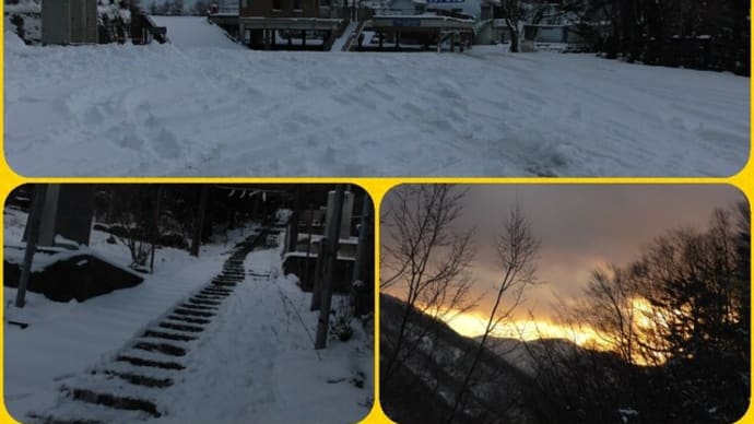 令和2年12月18日・雪の中の剣山