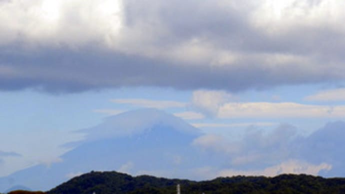 梅雨明け翌日の久しぶりの富士山