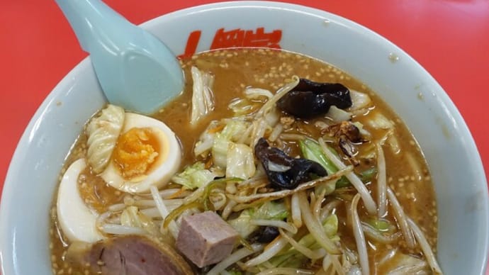 【初訪問】山岡家 宮城野店 「味噌炒め野菜ラーメン」