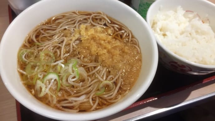 朝そば/生蕎麦『いろり庵きらく』その4