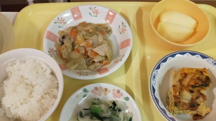 調整入院五日目の朝