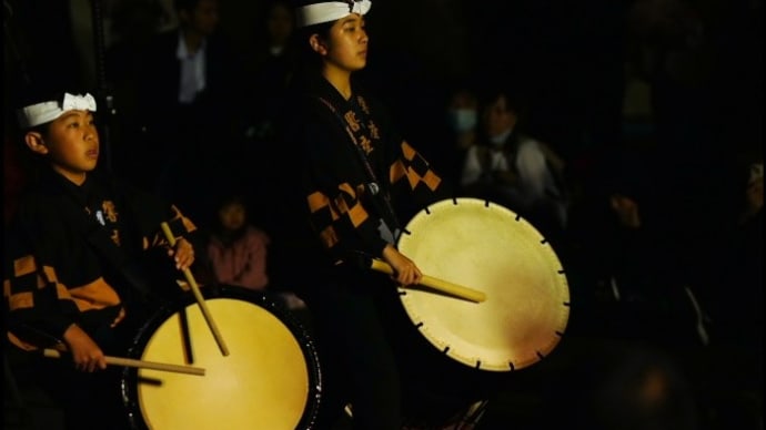 神武さま・夜のイベント~橘太鼓響座