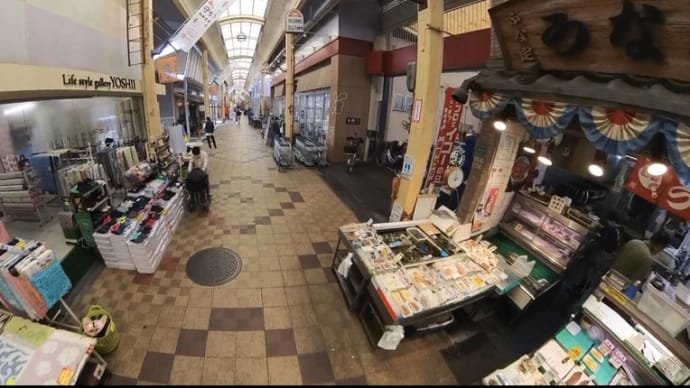 一寸法師ゆかりの街にある安立商店街