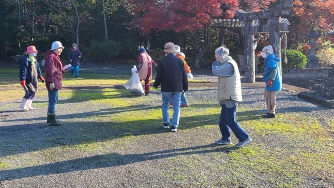 2024.12.08 中尾神社清掃