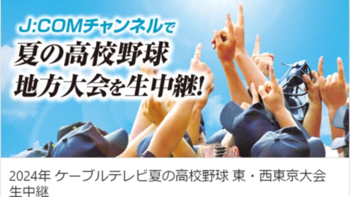 ザ 夏!_高校野球西東京大会