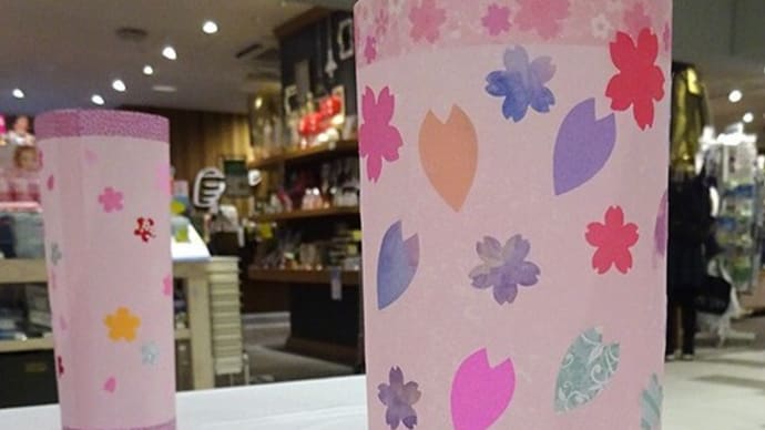 桜の行灯ワークショップ、ありがとうございました!!
