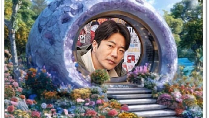 ニャンコの喧嘩😂 & Huluで「サーチライト-遊星散歩-」観たよ~🎬 & クォン・サンウに投票してね~😍💪 (2112)