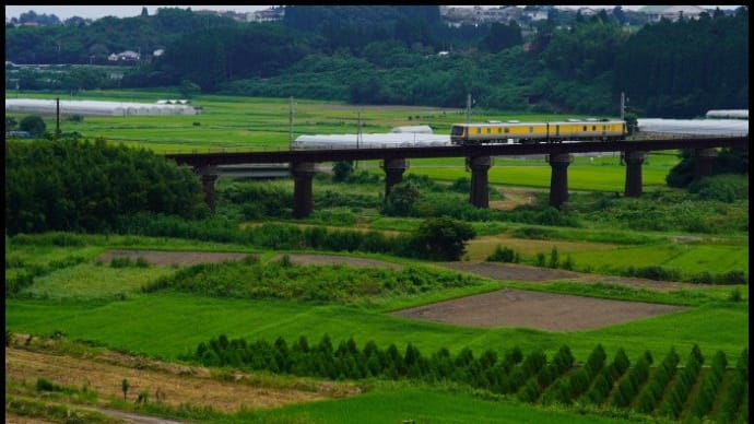 キヤ141系検測車～清武川鉄橋