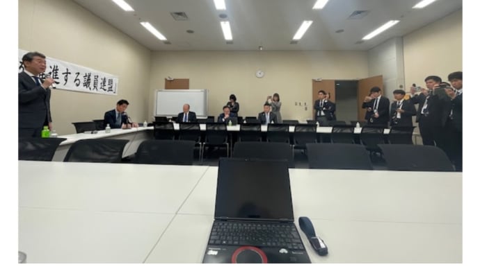 「責任ある積極財政の議連」の議論に参加(2025/04/18)