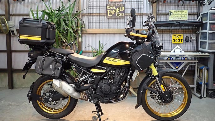 梅雨時期の雨対策?HIMALAYAN博士NAMIさんのHIMALAYAN450が更にバージョンアップ!