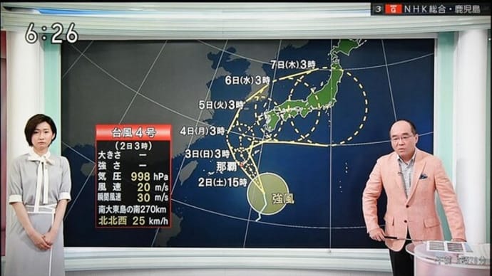 台風4号 藪払いジャガイモ掘る 2022/07/02(鹿児島)