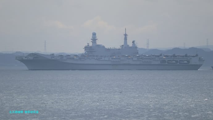 【M-5撮影特報】カブール,C-550:CAVOURイタリア海軍航空母艦横須賀初寄港(2024-08-22)