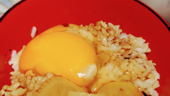 私の朝の強い味方　TKGこと卵かけご飯♪♪