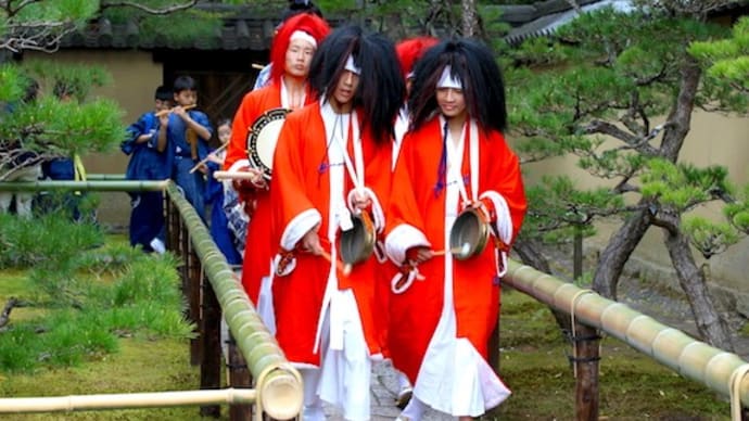 やすらい祭と花供養