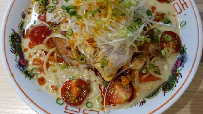 【限定】余市麦豚冷やし担々麺@麺 鍾馗