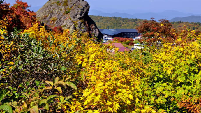 新鮮紅葉の須川高原散策。前編。（2011年10月9日）