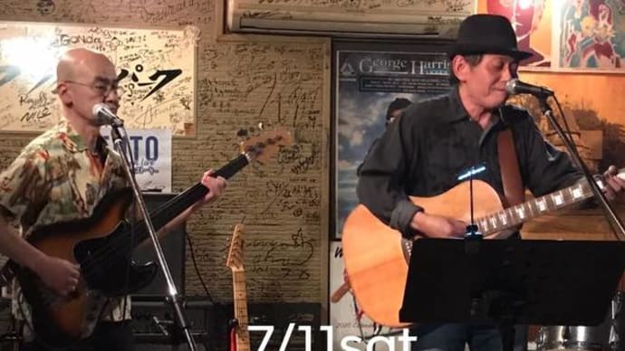 7月のライブです。