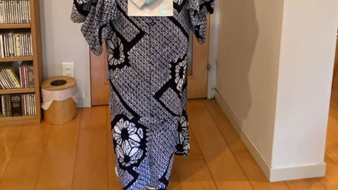 近所なので浴衣を着てみたが、、、。