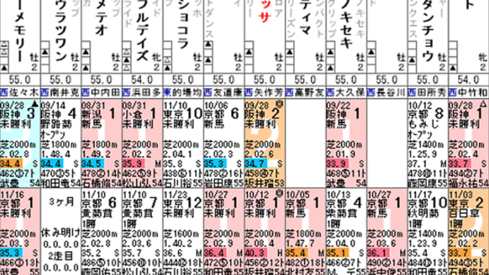 【パンサラッサ】試金石の一戦へ　１２／７阪神 エリカ賞・特別登録