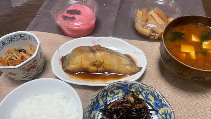 カレイの煮付け@我が家
