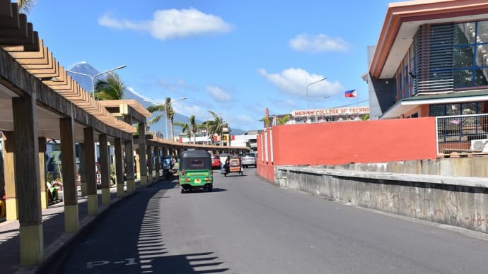 2019、2020年末年始　フィリピン・ビコル地方旅行（5日目-5）Sea Wall Park Legazpi Boulevard