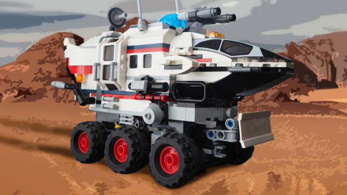 LEGOで映画の特殊装甲車を作る！の巻　（その１）