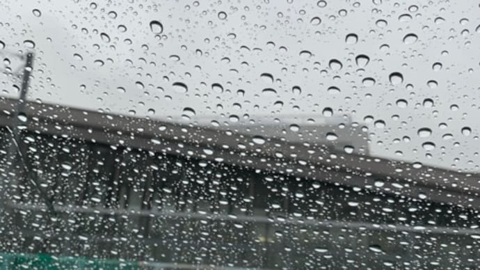 ルイちゃんの眼科 雨降り