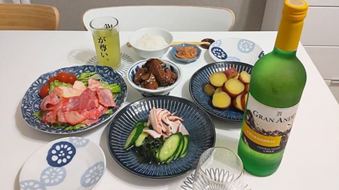 7月5日 お惣菜飲酒。