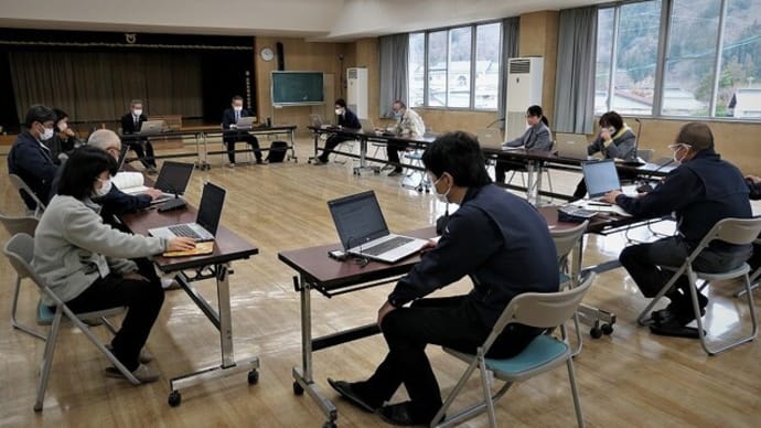 村づくり研究会&松本人権擁護委員協議会東筑部会定時総会&草尾上野ぶどう畑上空からの風景