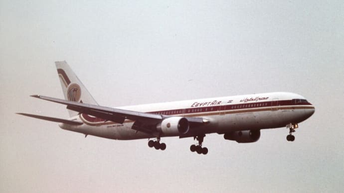 １９９４年８月 福岡空港 エジプト航空 Boeing767-300