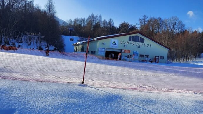 シーズン初滑り　八幡平リゾートパノラマスキー場　（2023.1.7）
