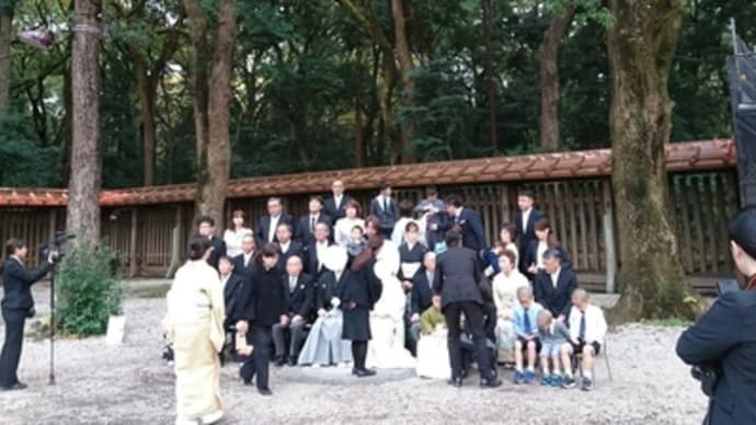 結婚式♪