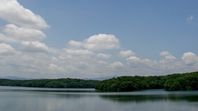初夏の狭山湖