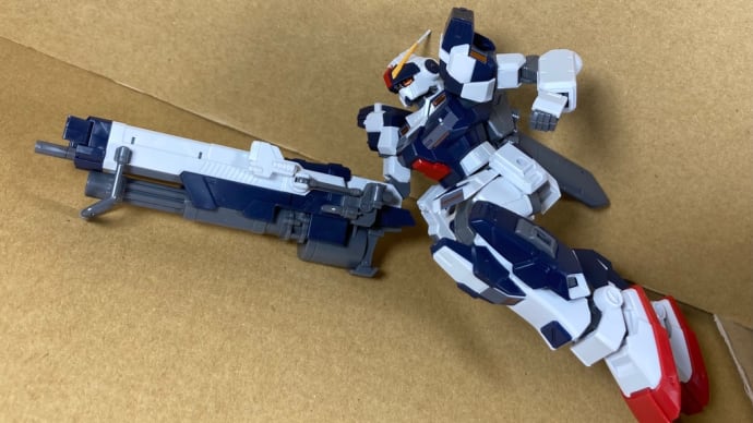 ②完成!ガンプラ HGUC 1/144 ペイルライダー・キャバルリー