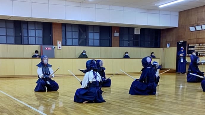 剣道中学男子&女子 稲沢武道館で一緒に稽古して切磋琢磨しよう！
